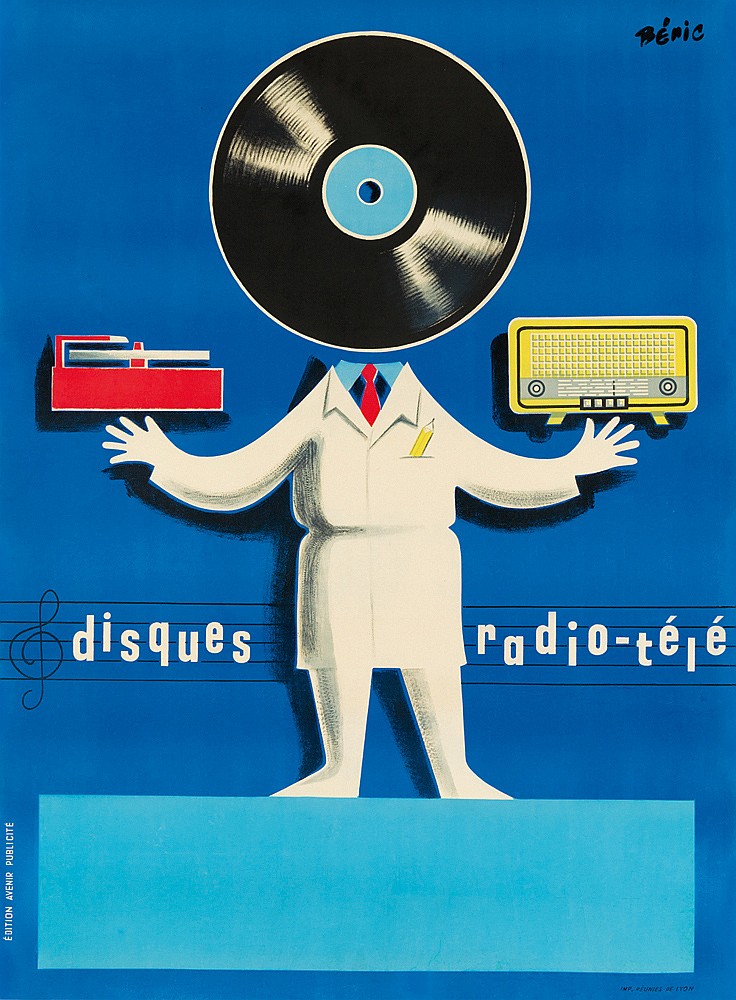 Benic, Disques Radio-Tele, Edition Avenir Publicite