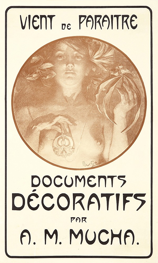 Vient De Paraitre, Documents, Decoratifs, Par, A.M. Mucha.