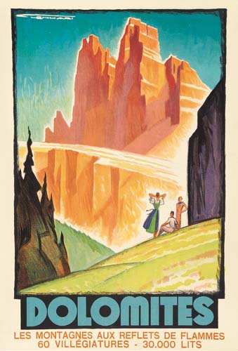 Dolomites, Les Montangnes Aux Reflets De Flammes, 60 Villegiatures 30000 Lits