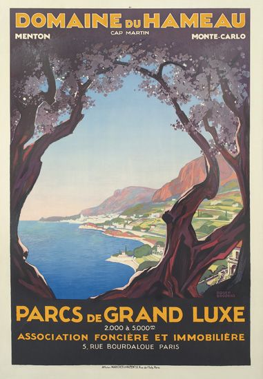 Domaine Du Hameau Menton Cap Martin Monte-Carlo Parcs De Grand Luxe2000 A 5000 Association Fonciere Et Immobiliere 5. Rue Bourdaloue Paris
