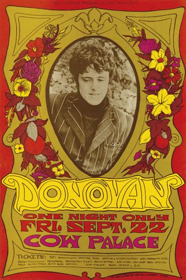 Donovan, one night only, fri sept 22, cow palace