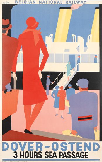 Belgian National Railway, Dover-Ostend, 3 Hours Sea Passage