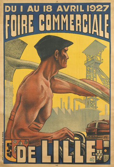 Du I Au 18 Avril 1927, Foire Commerciale, De Lille,