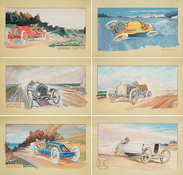 Lorraine Diettrich, 50, Renault, Benz, Excclsior