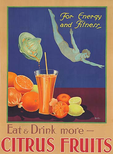 Eat and drink more citrus fruits