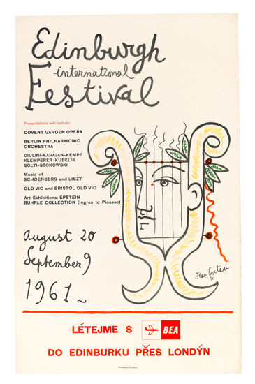 Edinburgh International Festival, Covent Garden Opera Berlin Philharmonic Orchestra, Giulini-Karajan-kempe Klemperer-Kufelix-solti-stokowshi, Musle of Sohoenbero And liszt Old vic And bristol Old Vic Art Epstein Bvhrle Colleotion (ingree to Picasso), Cugwst 20 Sutemles 9 1961, Letjme S BEA, Do Edinburku Pres londyn