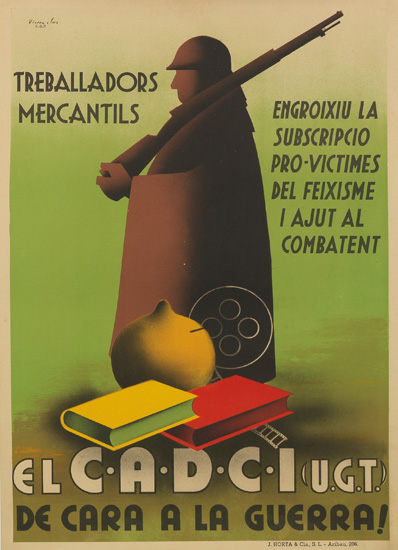 El C.A.D.C.I (U.G.T.) De Cara A La Guerra Treballadors Mercantils Engroixiu La Subscripcio Pro-Victimes Del Felixsme I Ajut Al Comatent