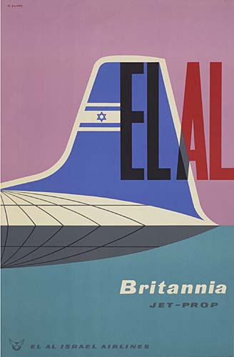Elal, Britannia, Jrt-Prof, El Al Israel Air Lines