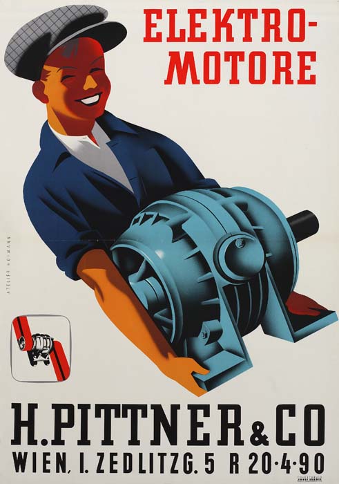 Electro-Motore, H.Pittner & Co., Wien, I. Zed Litag. 5 R 20.4.90.