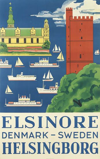 Elsinore Denmark-Sweden Helsingborg