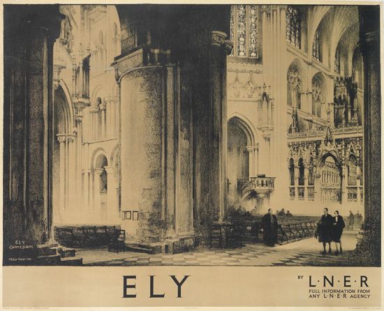Ely By L.N.E.R, Full Information From Any L.N.E.R. Acency