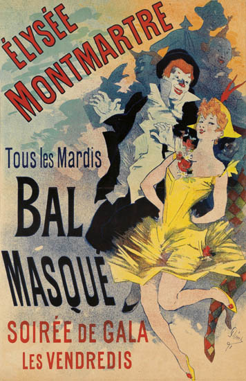 Elysee Montmartre, Tous Les Mardis, Bal Masque, Soiree De Gala, Les Vendredis
