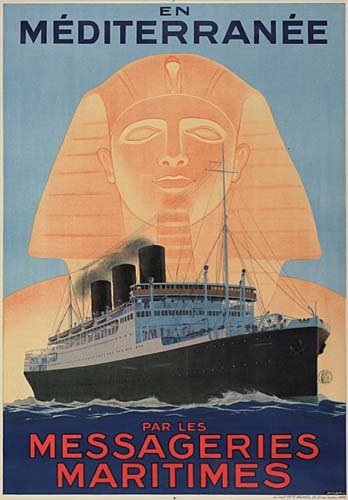 En, Mediteranee, Par Les, Messageries, Maritimes