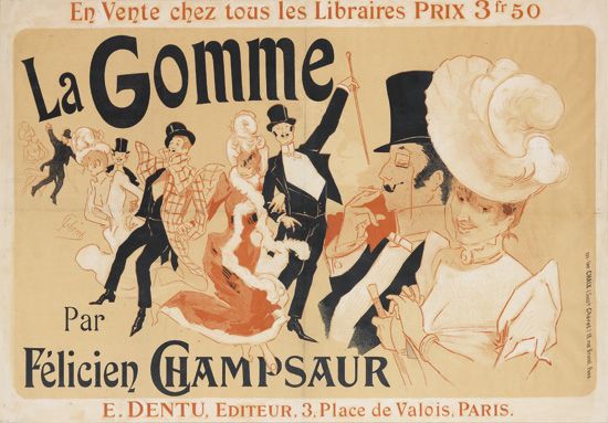 En Vente Chez Tous Les Libraires Prix 3 fr 50 La Gomme Par Felicien Champsaur, E.Dentu. Editeur, 3,place De Valois Paris