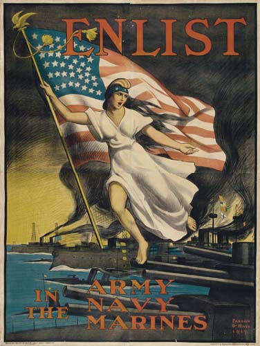 Enlist, In, The, Army, Navy, Marines, Paxton, & Hall