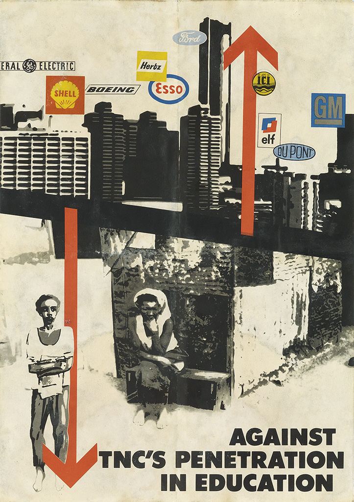 Eral Electric, Shell Boeing, Herbz, Esso, Ford, Ici, Elf, Du Pont, GM,Against, Tnc’s Penetration In Education,