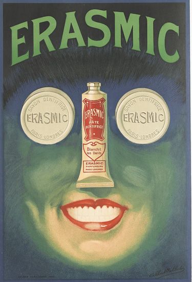 Erasmic, Savon Dentifrige, Drasmic, Paris Londres,