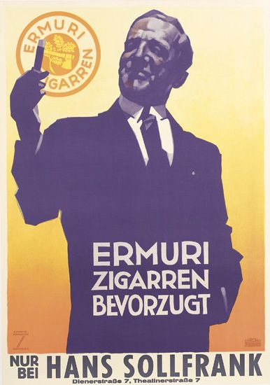 Ermuri Zigarren, Bevorzugt, Nurbei Hans Sollfrank, Dlenersireve 7 Theallnerairave 7
