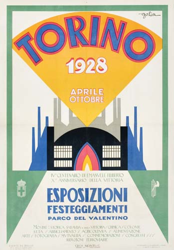 Torino 1928, Aprile Ottobre, Esposizioni Festeggiamenti, Parco Del Valentino