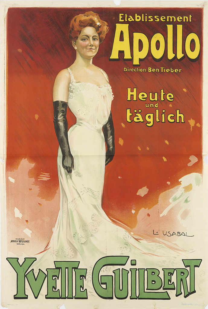 Eta Blissement, Apollo, Direction Ben Tieber, Heute, und Taglich, Tvette Guilbert