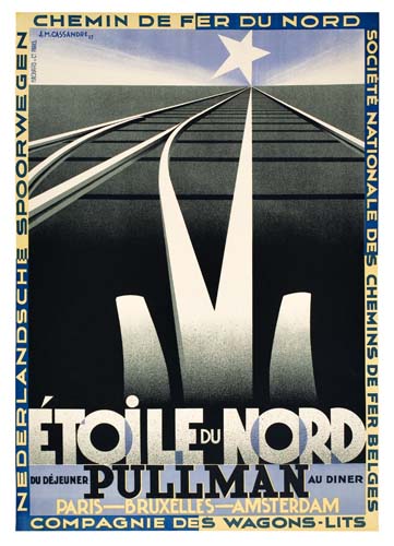 Etoile Du Nord, Chemin De Fer Du Nord, Societe Nationale Des Chemins De Fer BelGes, Compagnie Des Wagns Lits., Nederlands che Spoor we gen