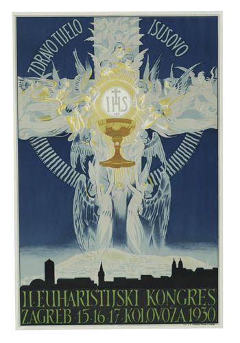 Euharistijski Kongres, Zagreb 15.16.17 Kolovoza 1930, Zaravo Tijelo Isusovo