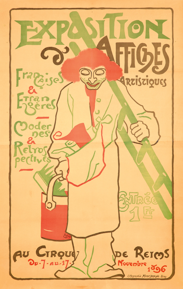 Exposition, D, Affiches, Artistiques, Francaises, & Etran, Geres, Moder, Nes, & Retros, Pectives, Entree, 1 Fr, Au Cirque, Du-7-Au-17-, De Reims, November, 1476