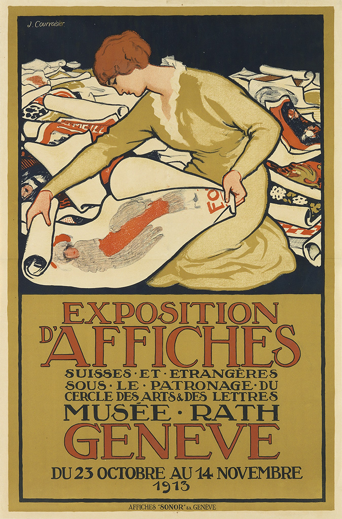 Expositions D’affiches, Suisses. Et Etrangeres, Sous Le . Patronage. Du. Cercle Des Arts & Des Lettres, Musee. Rath, Geneve, Du 23 Octobre Au 14 Novembre 1913