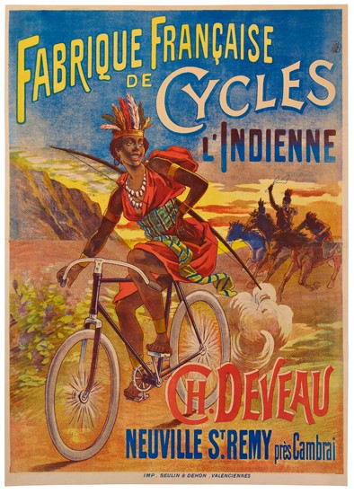 Fabrique De Francaise, Cycles L’indienne, Ch. Deveau, Neuville St. Remy Pres Cambria, Imp Seulin Dehon Valenciennes