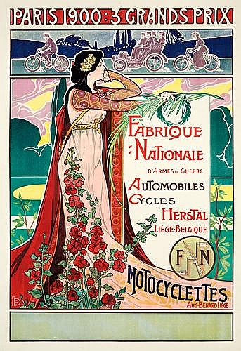 Paris 1900 : 3 Grands Prix, Fabrique, :Natonale, D’Armes ” Guerre, Automobiles, Cycles, Herstal, Liege Belgique, F N, Motocyclettes, Augbenard Liege