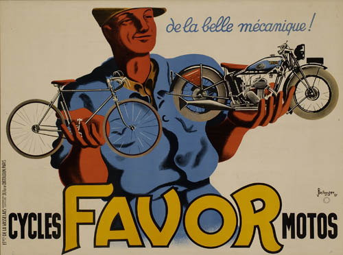 De La Gelle Mecamique, Cycles Favor Motos