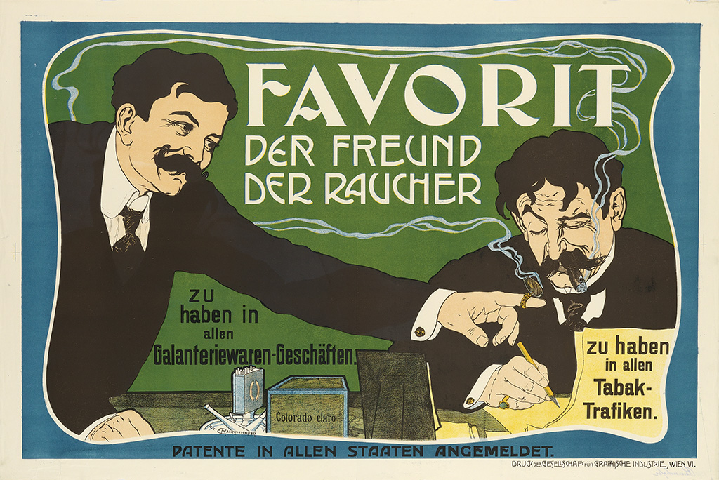 Favorit Der Freund Der Raucher, Zu Haben In Allan Galanteriewaren-Geschaften, Zu Haben In Allan Tabak-Trafiken, Patente In Allen Staaten Ancemeldet.