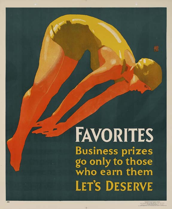 Favorites, Business Prizes, Go Only To Those Who Earn Them, Let’s Deserve