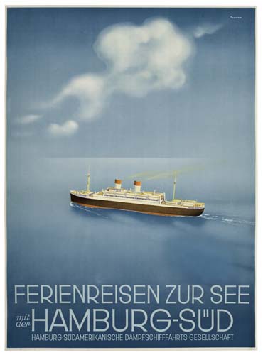 Ferienreisen Zur See, Mitder, Hamburg-Sud, Hamburg Sudamerikanische Dampfschifffahrts-Gesellschaft