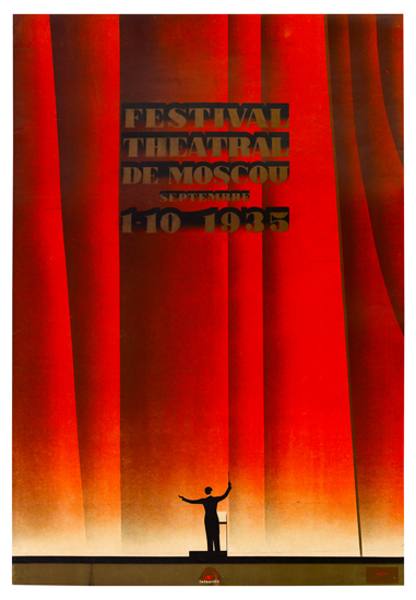Festival Theatral De Moscou Septembre 1-10 1935
