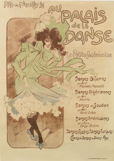 Fete De Neuilly S/s, Au Pplais De La Danse, La Petite Anericaine, Danses Gilanes Per Miles Frascuello, Grascuellito, Danses Alderiennes, Par Mille Heurria, Danses Du Soudan Per Mile Abidi Orbia, Danses Americanes Per La Petite Daisy Jerome, Danses Russes Danses Turques Chants & Danses De Divers Pays