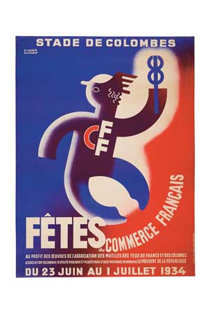 Stade De Colombes,  Fetes Du Commerce Francais, Du 23 Juin Au I Juillet 1934