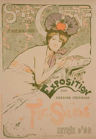 Salon Des Cent, 31 rue Bonaparte, Exposition des dessins originaux. Entree 0f50