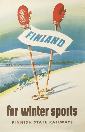 Finland For Winter Sports, Finnish State Railways