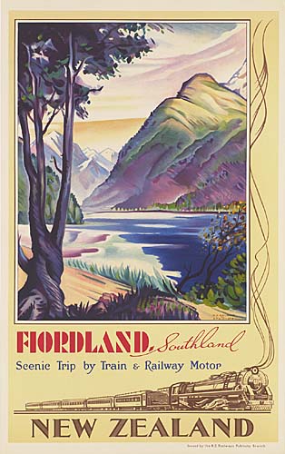 Flordland, Southland, Scenic Trip by Train & Railway Motor, New Zealand