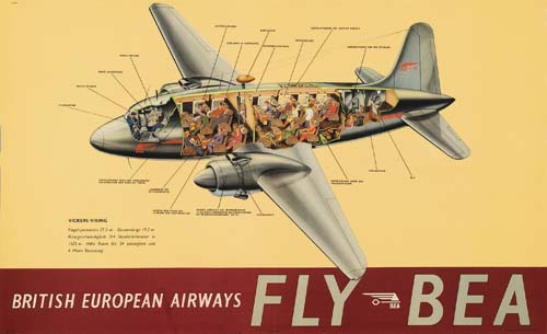 Britis European Airways Fly Bea