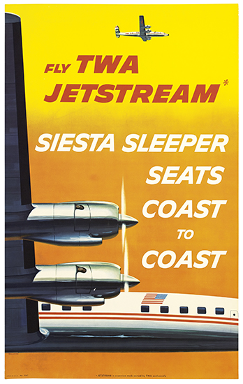 Fly Twa Jetstream Siesta Sleeper Seats Coast To Coast