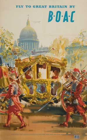 Fly To Great Britain By, B.O.A.C