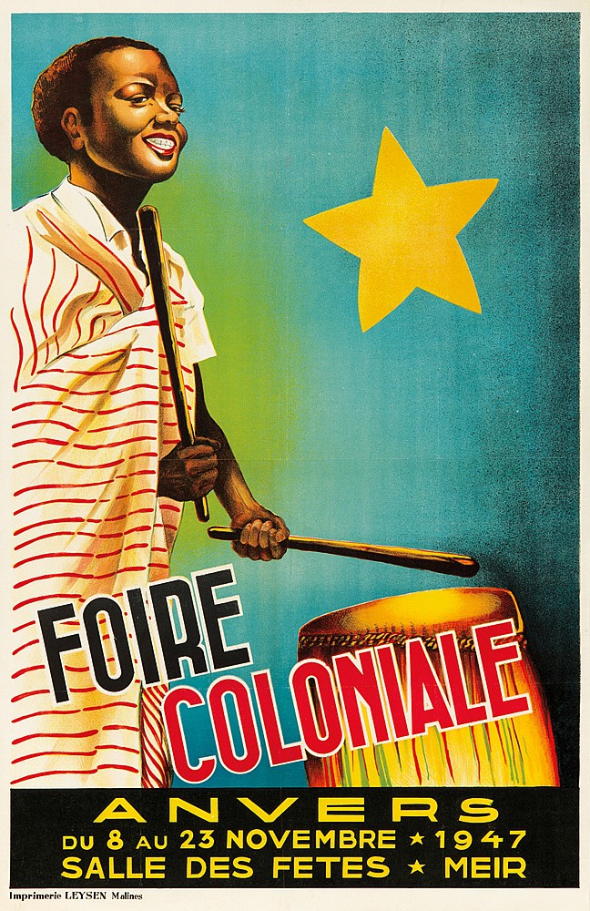 Foire, Coloniale, Anvers, Du & Au 23 November*1947, Salle Des Fetes*meir
