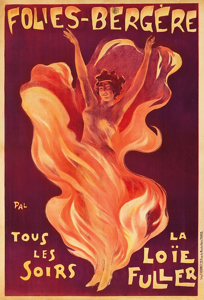 Folies-Bergere, Pal, Tous, Les, Soirs, La, Loie, Fuller