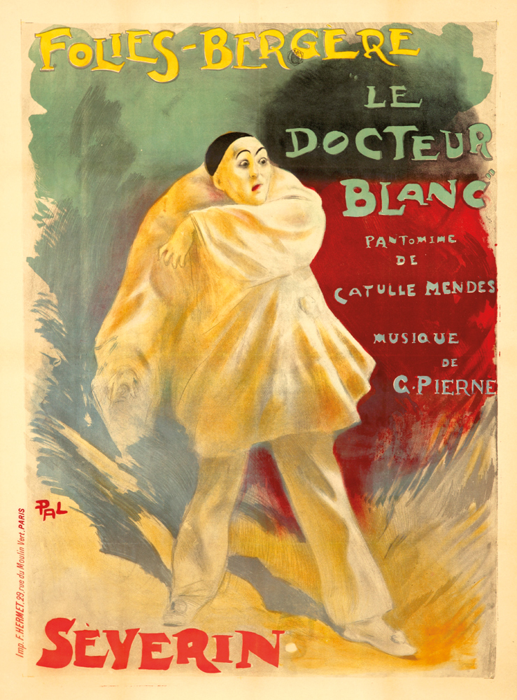 Folies-Bergere, Le Docteur, Blanc, Pantomime, De Catulle Mendes, Musique, De, G.Pierne, Seyerin