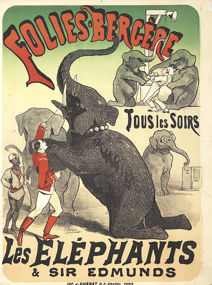 Folies   Bergere, Tous Les Soirs, Les Elephants, & Sir Edmunds
