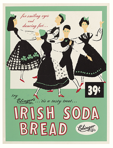 For Smiling eyes And dncing feel, 39 Try Elingers, tis A tasty treat, Irish Soda Bread, Elinger