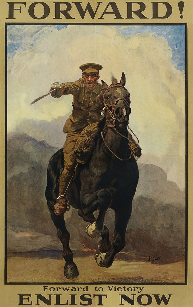 Forward, Forward to Victory, Enlist Now, LKW.