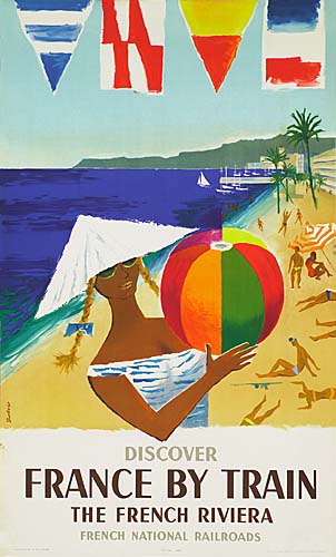 Discover, France By Train, The French Riviera, French National Railroads
